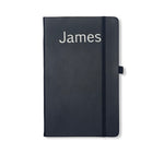Black Classic Ruled Notebook with Hardcover