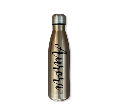 17 oz Champagne Double Wall Vacuum Insulated Stainless Steel Water Bottle